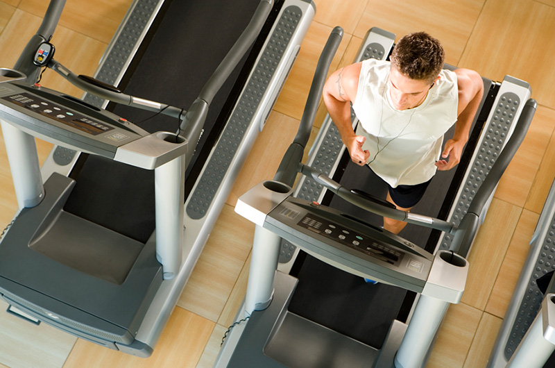 Fitness Center Treadmill