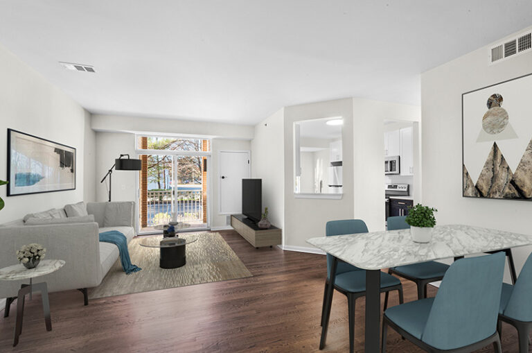 Union Model Living/Dining Room Columbia Court at Springfield